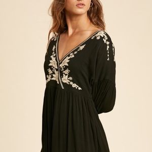 NWT WILLOW BOHEMIAN DRESS FREE PEOPLE STYLE